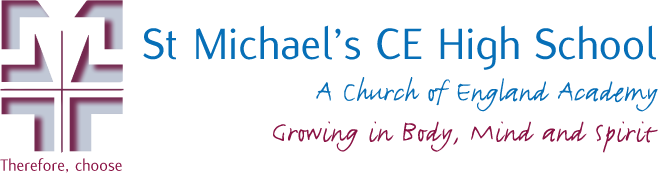 St Michael's Church of England High School logo